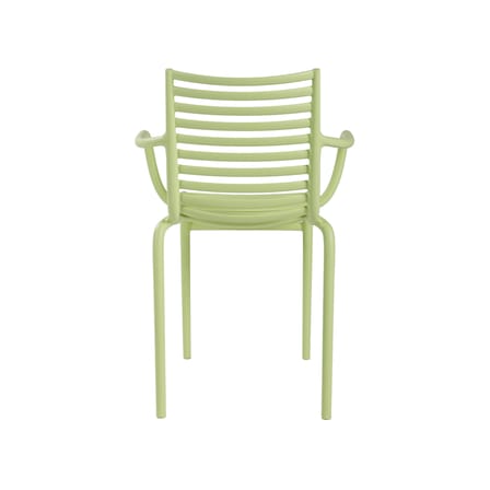 Fauteuil empilable PIP-e plastique vert / Philippe Starck, 2010 - Driade