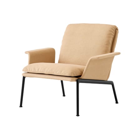 Fauteuil rembourré Muno LN19 tissu beige - &tradition