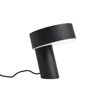 Lampada da tavolo Slant metallo nero / Metallo - Hay