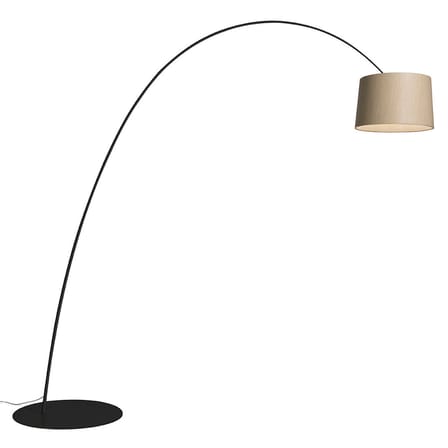 Lampadaire Twiggy Elle Wood bois naturel / LED - Érable / H 259 à 267 cm / Prof. 255 cm / Marc Sadler, 2006 - Foscarini