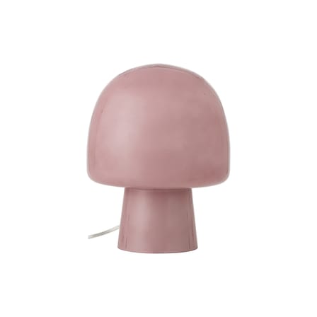 Lampe de table Paddy verre rose / Ø 20 x H 26,5 cm - Bloomingville
