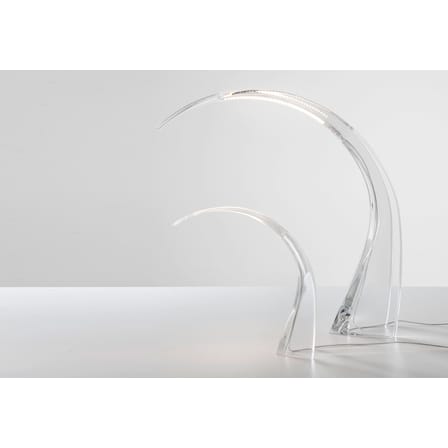Lampe de table Taj Mini LED plastique transparent - Kartell