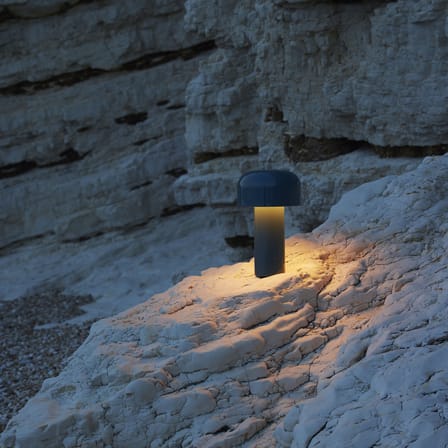 Lampe extérieur sans fil rechargeable Bellhop LED jaune - Flos