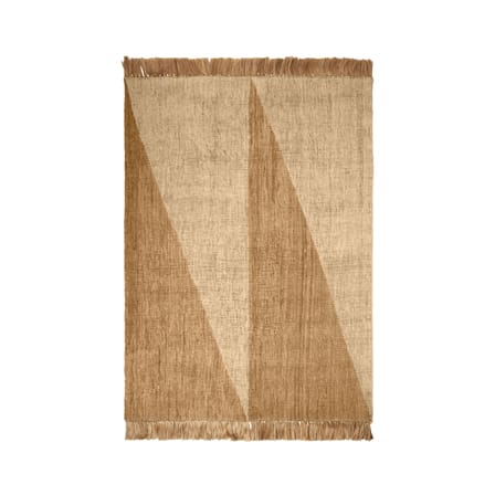 Studie Rug cane & fibres beige / 170 x 240 cm - Hand-woven Hessian - Ferm Living