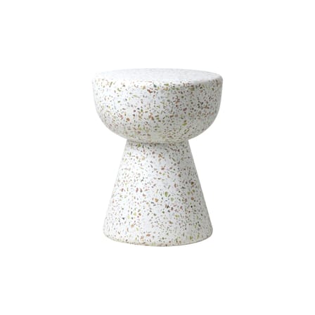 Table d'appoint Terrazzo multicolore / Ø 35 x H 44 cm - Béton - HK LIVING