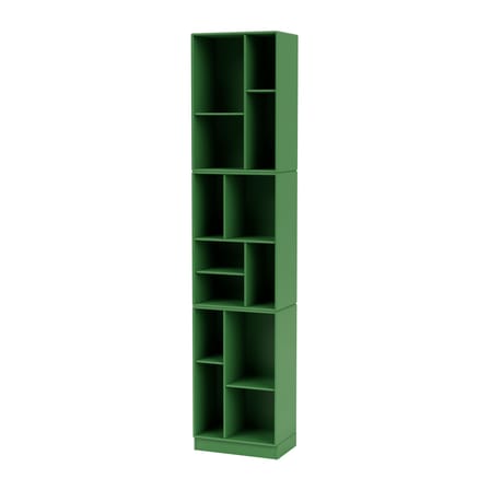 Bibliothèque Loom bois vert / L 46.8 x P 30 x H 215.8 cm - MONTANA