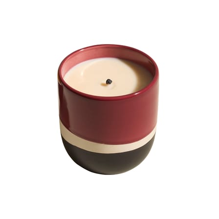 Bougie parfumée Sicilia céramique rouge - Maison Sarah Lavoine