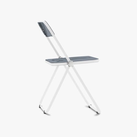 Chaise pliante Plia plastique bleu / Giancarlo Piretti, 1967 - ANONIMA CASTELLI