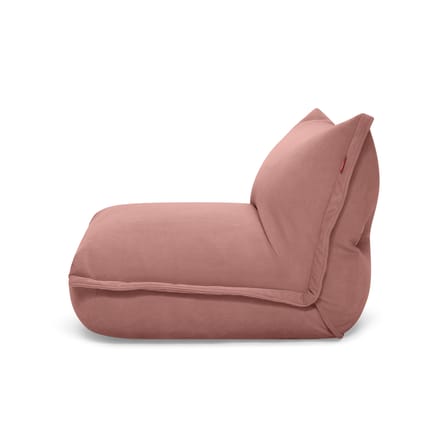 Chauffeuse The BonBaron Slim rose / INDOOR - Velours côtelé recyclé - Fatboy