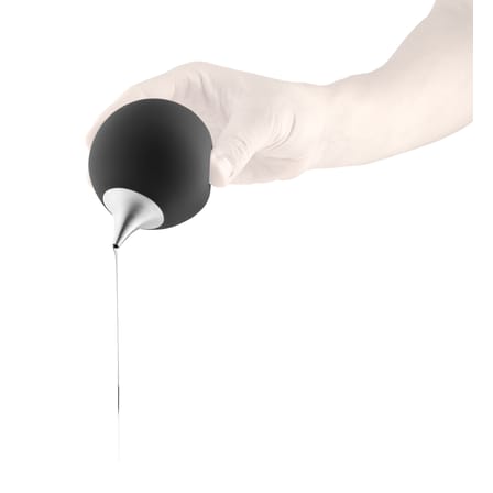 Dispenser per sapone  materiale plastico nero / Pera morbida - Eva Solo