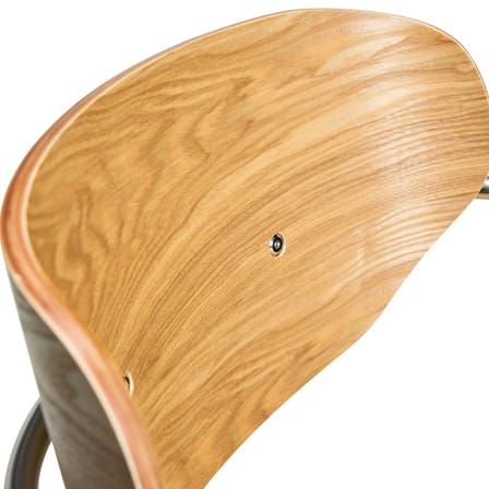 Lot de 2 fauteuils empilables Arch bois naturel - HÜBSCH