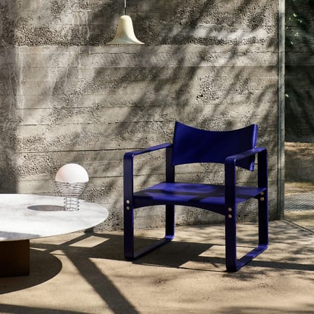 Fauteuil Series 270 F bois bleu / Verner Panton (1965) - Verpan