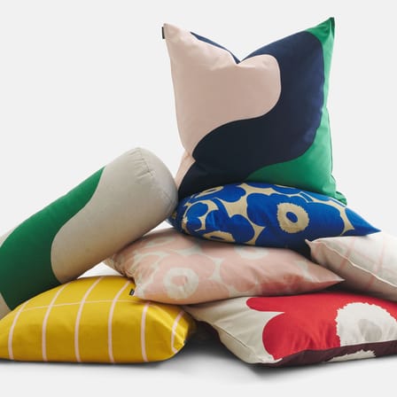 Garnissage pour coussin  tissu blanc / 50 x 50 cm - Marimekko