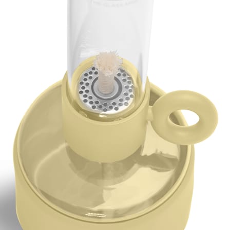 Lampe à huile Flamtastique XS jaune / H 22,5 cm - Indoor - Fatboy