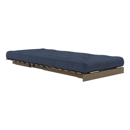 Fauteuil convertible Roots / Dormeuse & lit d'appoint - 3 positions / Structure marron - KARUP DESIGN