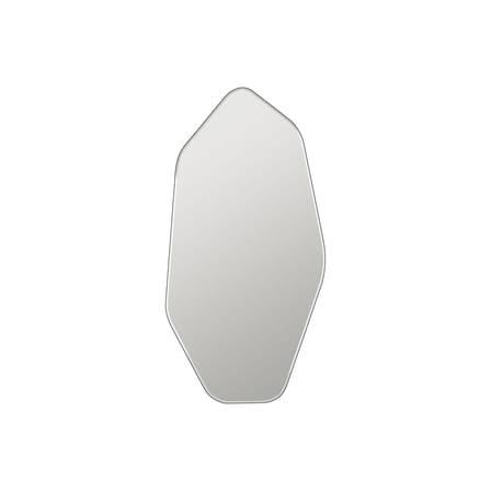 Miroir mural Ruby verre argent / L 60 x H 120 cm - BROSTE COPENHAGEN
