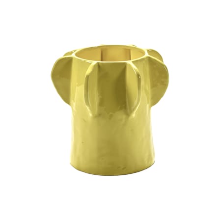 Portavaso Molly 01 ceramica giallo / Vaso - Ø 25 x H 24 cm - Serax