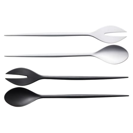 Salatbesteck Krenit plastikmaterial schwarz / Melamin - Normann Copenhagen