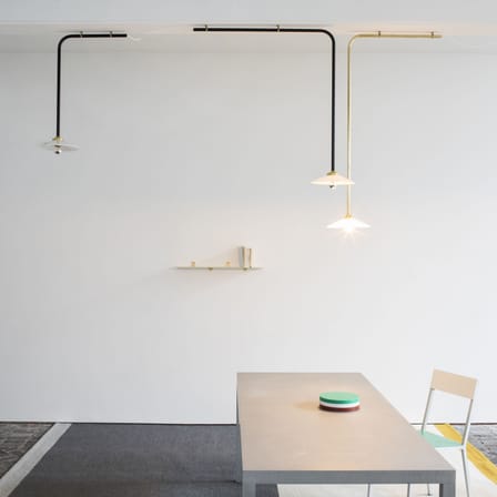 Plafonnier Celing Lamp n°3 métal noir / H 60 x L 40 cm - valerie objects