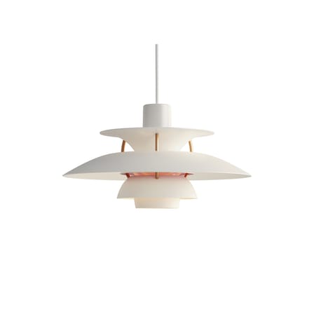 Suspension PH 5 Mini métal blanc / Ø 30 cm - Louis Poulsen