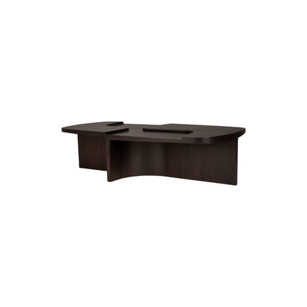 Table basse Brutalist bois marron / 143 x 75 x H 37 cm - Ethnicraft