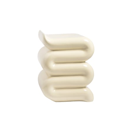 Table d'appoint Whip blanc / 34 x 34 x H 46 cm - & klevering