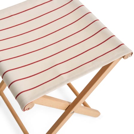 Tabouret pliant Outdoor Market tissu beige / Jasper Morrison - Hay