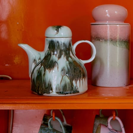 Cafetière 70s ceramics céramique multicolore / 990 ml - HK LIVING