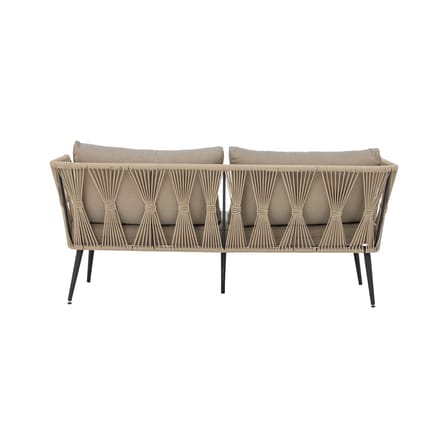 Canapé de jardin 2 places Pavone / L 174 cm - Corde polyester tissée main - Bloomingville