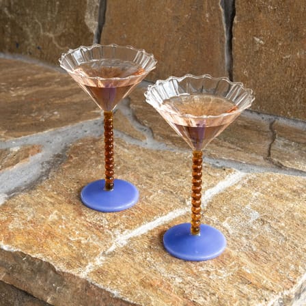 Set de 2 coupes à champagne Perle / 15 cl - & klevering