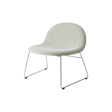 Fauteuil bas 3D Lounge tissu vert - Gubi
