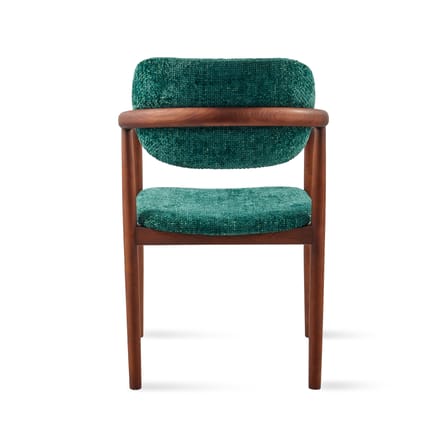 Fauteuil rembourré Henry tissu vert - Pols Potten