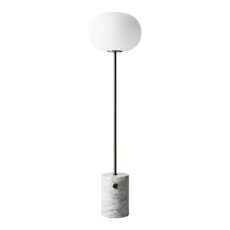 Lampada a stelo JWDA vetro pietra bianco / Marmo & vetro - Ø 39 x H 150 cm - Menu