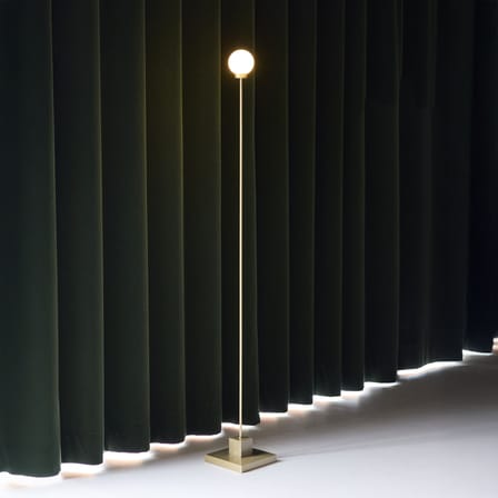 Lampadaire d'extérieur sans fil Snowball LED / H 122 cm - Northern 