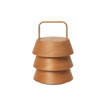 Lampe sans fil rechargeable Luver bois naturel - Ferm Living