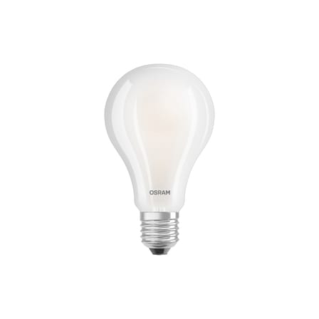 LED-Glühbirne E27 Classique A95 glas weiß Frosted / 24W (= 200W) - Warmweiß - Osram