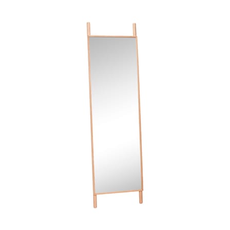 Miroir à poser Lean bois naturel / 53 x 188 cm - HÜBSCH