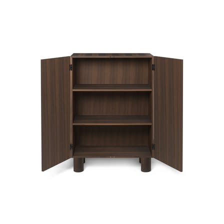 Ablage Post holz natur / L 92 x H 134 cm -  Handgefertigte Einlegearbeiten - Ferm Living