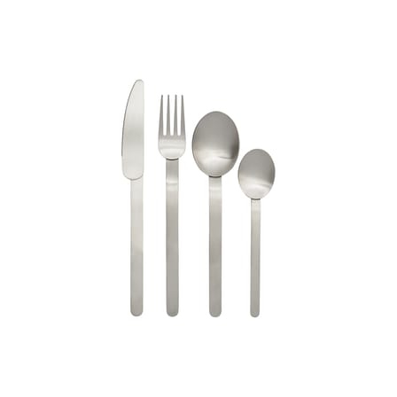 Set de couverts Stelo métal / 4 pièces - Ferm Living