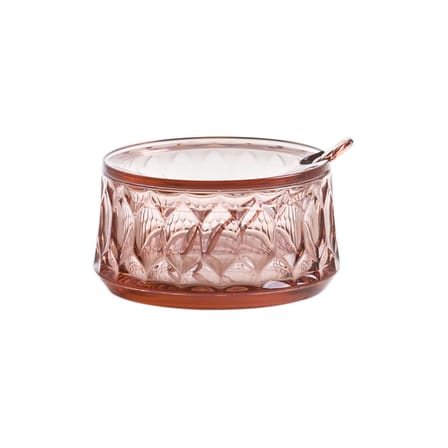 Sucrier Jellies Family plastique rose / Avec cuillère - Kartell