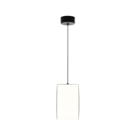 Suspension Lost LED plastique blanc noir / Small - Ø 17,5 cm / Seconde vie - Magis