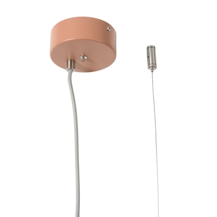 Suspension Marseille métal rose orange / Ø 48 ,5 cm - It's about Romi