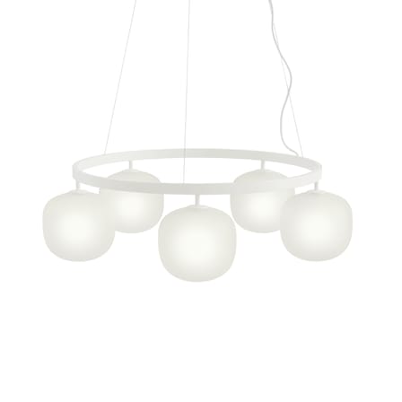 Suspension Rime Chandelier /  Lustre - Ø 80 cm - Muuto