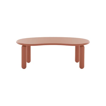 Table basse Undique Mas bois orange / 119 x 59 x H 44 cm - Patricia Urquiola, 2023 - Kartell