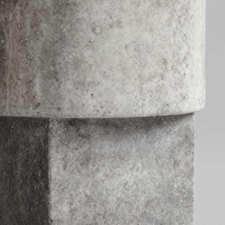 Table d'appoint Column / Ø 25 x H 50 cm - Travertin - 101 COPENHAGEN
