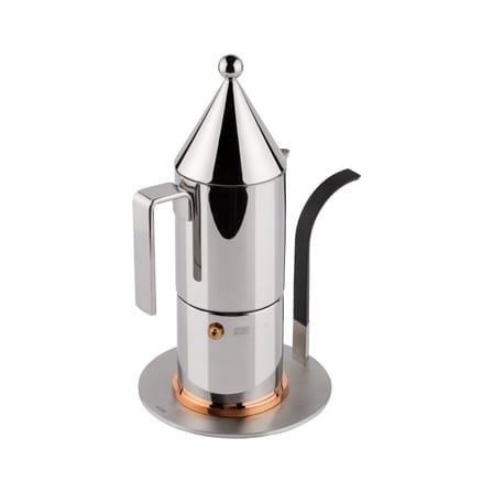 Accessoire  métal argent pour cafetière / Adaptateur à induction Little Helper - Alessi
