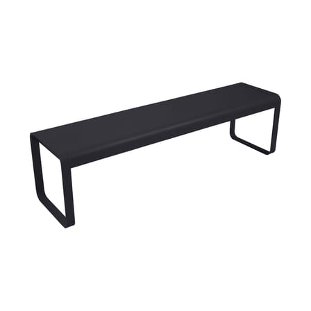 Banc Bellevie métal gris / L 161 cm - 4 places - Fermob