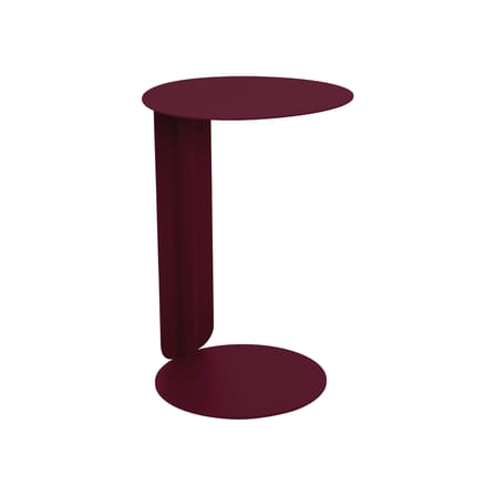 Beistelltisch Bebop metall rot / Ø 40 x H 60 cm - Fermob