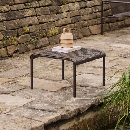 Dapple Coffee table metal brown / 57 x 57 x H 38.5 cm - Ferm Living