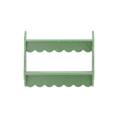 Etagère murale Salla bois vert / L 49.5 x H 40,5 x P 15 cm - Bloomingville